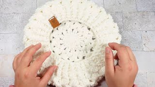 💰100 Te va a encantar Tejerla SUPER FACIL Hermosa Boina TEJIDA A CROCHET PASO A PASO [upl. by Mariette]