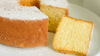 Chiffon Cake  How to Make a Vanilla Chiffon Cake  No Collapse No Fail Recipe [upl. by Can]