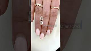 Emerald Cut Diamonds Education [upl. by Hocker471]