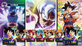 TRANSFORMING BASE TO UI GOKU IS THE BEST UNIT IN DOKKAN  CUSTOM CARD  DBZ Dokkan Battle [upl. by Aeirdna]