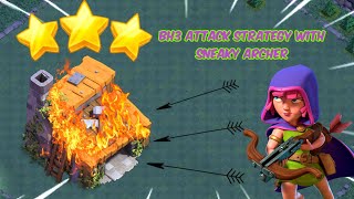 Top 5 Bh3 Attack Strategy  Only Use Sneaky Archer To Take Down Bh3  Builder Hall 3 Attack  COC [upl. by Salokin]