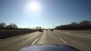 Interstate 290 East Bound From Schaumburg to Chicago Downtown Time Lapse [upl. by Giorgi]