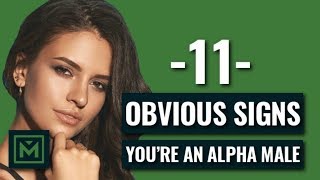 11 Signs Youre An Alpha Male  Alpha Males vs Beta Males [upl. by Galan551]