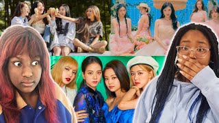 NON KPOP FANS DISCOVER KPOP GIRLS  BLACKPINK MAMAMOO RED VELVET Part 2  THIRST amp THEORIES [upl. by Ferro]