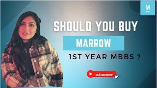 Should You Buy Marrow as a First Year MBBS Student [upl. by Zollie]