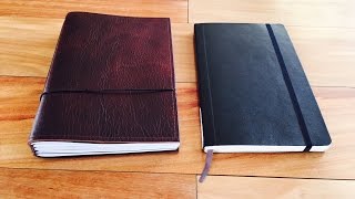 Moleskine vs X17 Notebook Comparison [upl. by Lankton736]