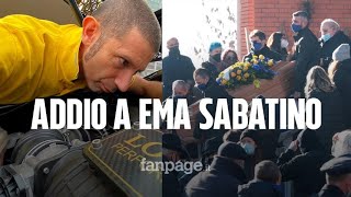 Funerali Ema Motorsport gli amici di Emanuele Sabatino quotUn fenomeno ti dava sempre la soluzionequot [upl. by Dnalloh]