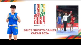 BRICS GAMES 2024 KAZAN Female 65 Kg Final 🔴NITIKA Bansal INDIA VS 🔵 Soheila MANSOURIAN IRAN [upl. by Llenrahc]