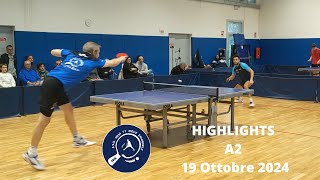 A2 Highlights 2425 TT Reggio Emilia  vs ASD New TT Pieve Emanuele  191024 [upl. by Haya]