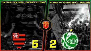 VITÓRIA DO MENGÃO MALVADÃO  Flamengo 4 x 2 Juventude  SÉRIE A 31ªRODADA  26102024 [upl. by Elag270]