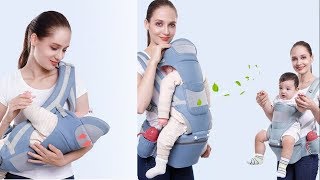 Canguru Ergonômico Baby Comfort com Assento Carrier 3 em 1 [upl. by Asirrom]