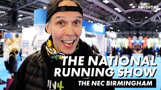 THE NATIONAL RUNNING SHOW at The NEC Birmingham  New Running Gear  Run4Adventure [upl. by Nnylatsyrc]