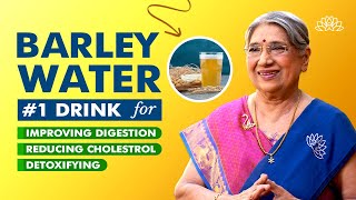 Barley water benefits How to make barley water Barley water for weight loss Barley water recipe [upl. by Arliene]