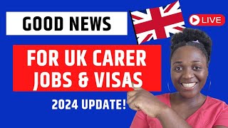 UK Govt Big ANNOUNCEMENT For CARER JOBS amp Recruitment [upl. by Boesch]