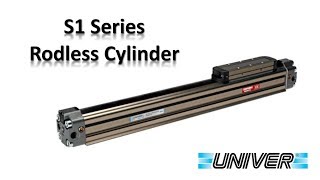 Univer S1 Series Rodless Cylinders [upl. by Kwabena]