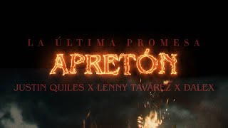 Justin Quiles LennyTavarezMusic dalex  Apretón Audio Oficial [upl. by Annailuj]