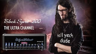 Hughes amp Kettner Black Spirit 200  The Ultra Channel with Jack Fliegler of ToxicxEternity [upl. by Eioj]