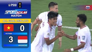 KOMPILASI GOAL INDONESIA VS VIETNAM KUALIFIKASI PIALA DUNIA 2026 LEG 2 [upl. by Barncard]