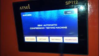 touchscreen compressiontest machine [upl. by Helaina515]