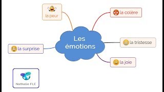 Le vocabulaire des émotions jeu dassociations [upl. by Enillebyam]