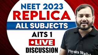 Complete Subject Mock Test for NEET 2023  Test 1  NEET AITS [upl. by Wahlstrom]