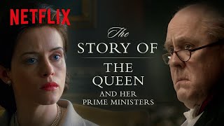 The Queen amp Her Prime Ministers  The Crown  Netflix [upl. by Goles171]