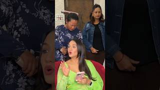 Priyanka Karki Kina Resain Makeup 💄 Artist Sanga 😡 priyankakarki priyanka shorts nepal nepali [upl. by Lybis453]