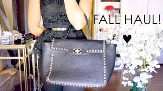 Fall Fashion amp Accessories HAUL ♥ [upl. by Netsew]