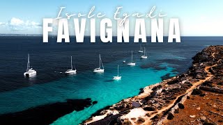 FAVIGNANA  Spiagge e mare delle Isole Egadi Sicilia [upl. by Odelinda]