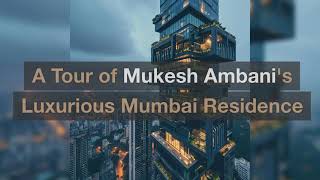 Inside Antilia A Tour of Mukesh Ambanis Luxurious Mumbai Residence [upl. by Haiel]