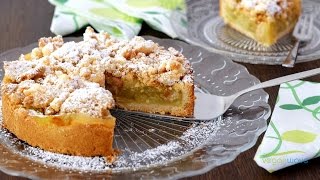 Veganer Rhabarberkuchen [upl. by Araht]