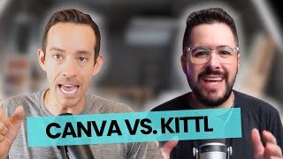 Canva Vs Kittl  Which Is Better For Print On Demand  090 [upl. by Flavio]