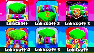 Lokicraft Lokicraft 2 Lokicraft 3 Lokicraft 4 Lokicraft 5 Lokicraft 2021 [upl. by Nyletak]