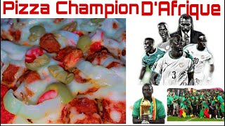 Pizza Sénégal champion d’Afrique 🍕 🇸🇳 ⚽️ [upl. by Crandale]