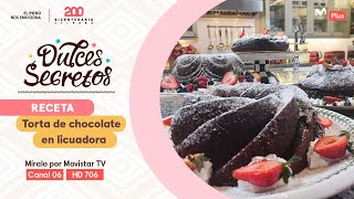 Receta Torta de chocolate en licuadora  Dulces Secretos ​ [upl. by Thomasin575]