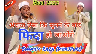 Nemate Banta Jis Simt Wo Jeeshan Gaya  Shamim Raza Dinajpuri Ka New Naat  Ramzan Special 2023 [upl. by Atinram]