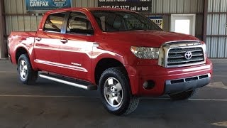 2008 Toyota Tundra Limited Crew Max Review [upl. by Mcevoy380]