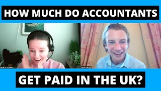 How much do accountants get paid in the UK  Insights from two UK qualified accountants [upl. by Lecram]