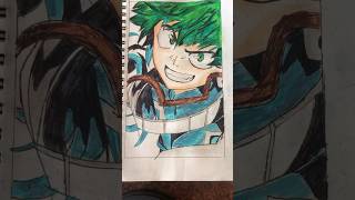 Drawing Dekuvẽ deku animedeku NamArtDrawing [upl. by Atinahc]