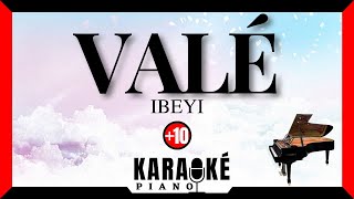 Valé  IBEYI Karaoké Piano Français  Higher Key [upl. by Taka807]