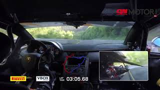 Lamborghini Aventador SVJ il video integrale del record al Nurburgring [upl. by Liesa]