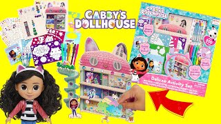 Gabbys Dollhouse Mega Activity Set Crafts for Kids [upl. by Eelyrehc]