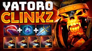 Yatoro Clinkz The Punisher  Crazy Powerful Style Full Physical Damage Build Dota 2 Dota 2 Pro [upl. by Nylrad]