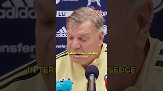 Sam Allardyce Explains Why He Said He Was as Good as Guardiola and Klopp [upl. by Etnuaed]