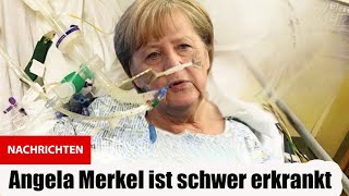 Angela Merkel ist an ein Sauerstoffgerät angeschlossen und ihr Zustand ist sehr ernst [upl. by Wini]