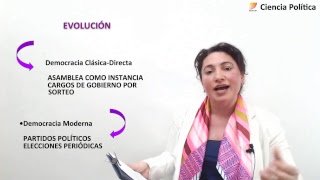 Ciencia Política Democracias Representativas 08102018 [upl. by Gnud]