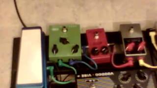 Demo Room 20110325 Compressors TRex Nova Comp amp MXR 76 Dyna Comp reissue  Part 2 [upl. by Zelde844]