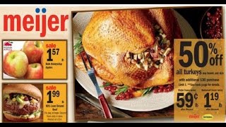 meijer weekly ad november from 6 until 12 2016 [upl. by Ateuqram]