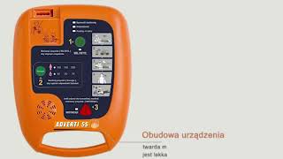 Automatyczny Zewnętrzny Defibrylator AED Adverti 5S [upl. by Merrile]