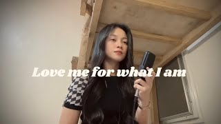 LOVE ME FOR WHAT I AM  The Carpenters  Cover by Lyca Alcaide [upl. by Marjy]